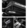 WILD MAN Rainproof Bicycle Front Frame Bike Bag with Touch