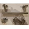 YGIVO 5 PCS Bathroom Hardware Towel Bar with 4 Hanging