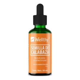 🎃💧 Wellthy Extracto de Calabaza 30ml | Salud Prostática & Bienestar General 🌿