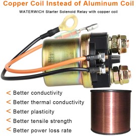 ADPOW Starter Solenoid Relay For Yamaha WAVERUNNER Yamaha Waverunner GP1200 GP760 500