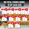 BIG WORM FISHING Fishing Hooks Freshwater Assortment – Small –