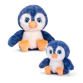 Deluxe Paws Adoptable World Eco Plush Toys, 100% Recycled (Penguin)