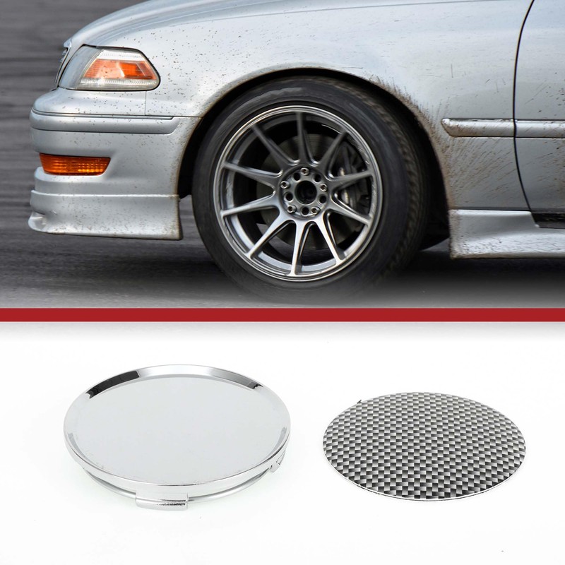 A ABSOPRO Hub Cap 63 mm Wheel Centre Caps Universal