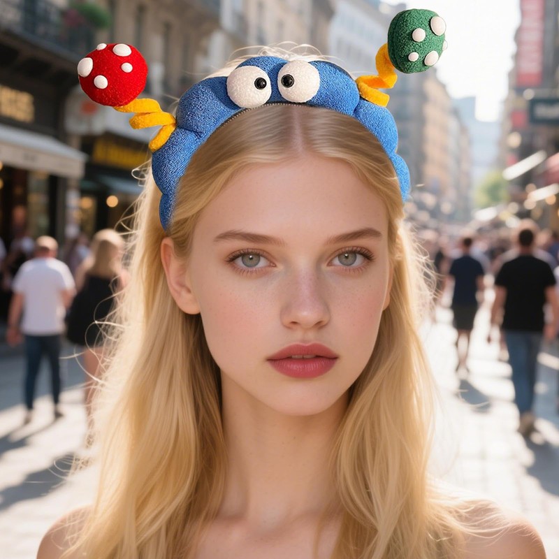 Face Wash Headband | Cute Head Bands - Elastic Hairband