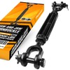 [Premium] 5/8”x15” Heavy Duty Jaw and Jaw Turnbuckle, 3500 lbs