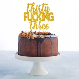 Decoración para tarta de 33 años de edad, aniversario de 33 años de edad, decoración para tartas