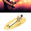 Guitar Input Jack Boat Style 6.35mm Metal Electric Guitar Input