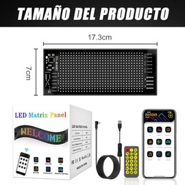 Ojos LED para Carro con Control De Aplicación Programable, Pantalla LED Flexible para Auto de Colores. 7 * 17.3 cm Luces Dinámicas De Ojos Devil Eyes,
