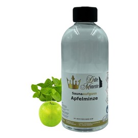 Sauna Infusion Concentrate Apple Mint 500 ml in PET Bottle with Drip Cap and Child Lock