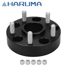 Haruma 4PCS 1.5" Thickness Hubcentric Wheel Spacers 5x127mm wheelbolt Pattern 71.5mm hub bore for Jeep Wrangler JL/Grand Cherokee WK2/ Gladiator JT;for Dodge Durango