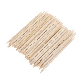 Ipetboom Comfortable Gentle 300pcs Wooden Nail Cleaning Sticks for Manicure Kit Cuticle Removal