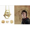 THE9SHOP Set De Dorada Giratiempo, Snitch Pulsera Collar Y Accesorios