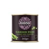 Biona Organic Garden Peas 340g (Pack of 6)