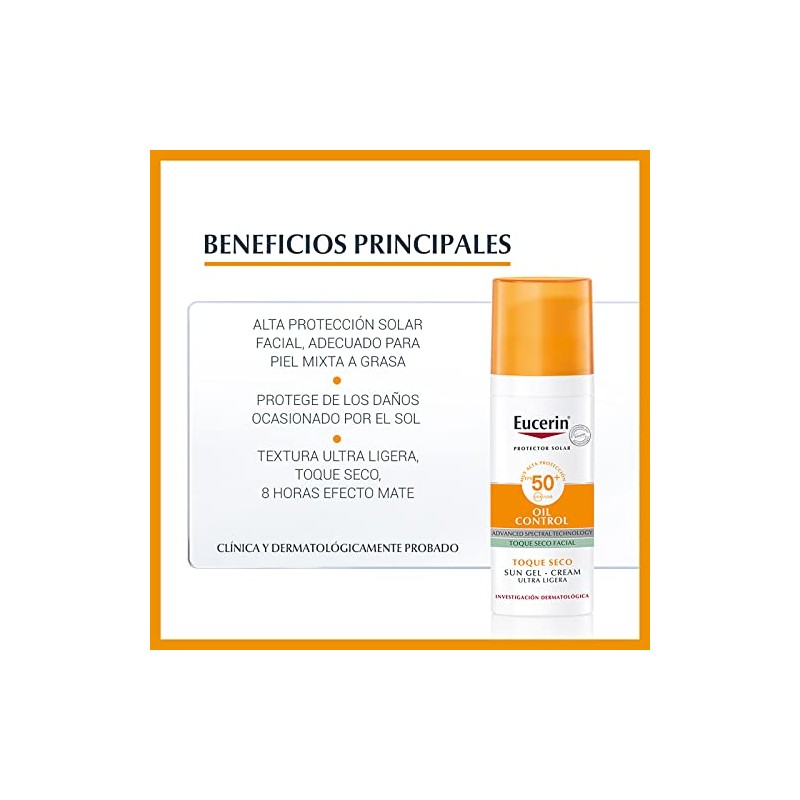 Eucerin Protector Solar FPS 50 , Sensitive Protect, 150 ml