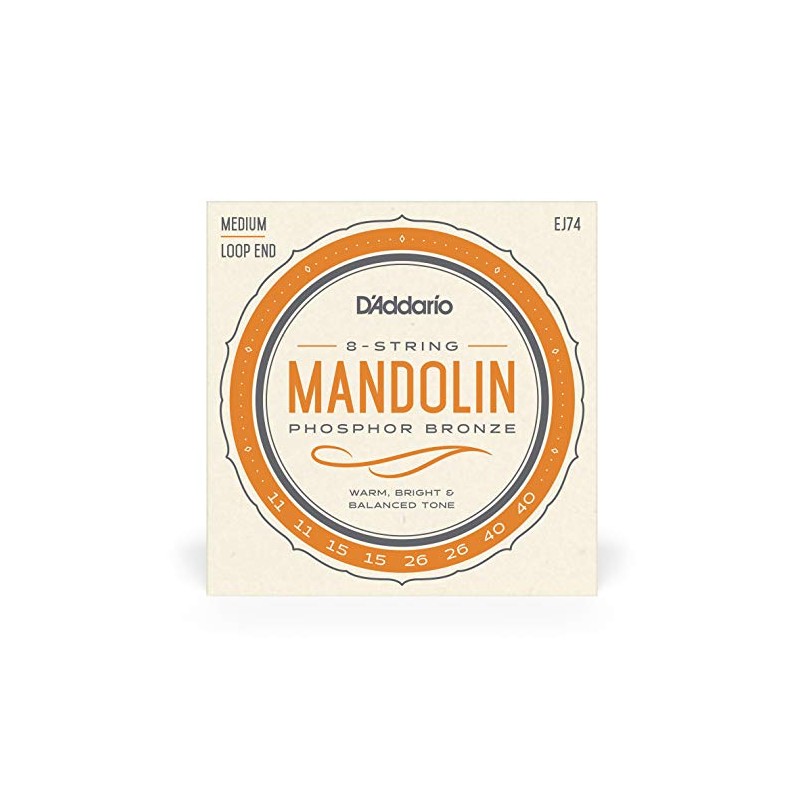 D'Addario | Mandolin Phosphor Bronze | Cuerdas para Mandolina |