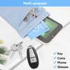 Fintie Double Eyeglasses Pouch with Carrying Strap, Portable Squeeze Top