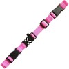 Backpack Chest Strap- Nylon - Adjustable Universal (Pink)