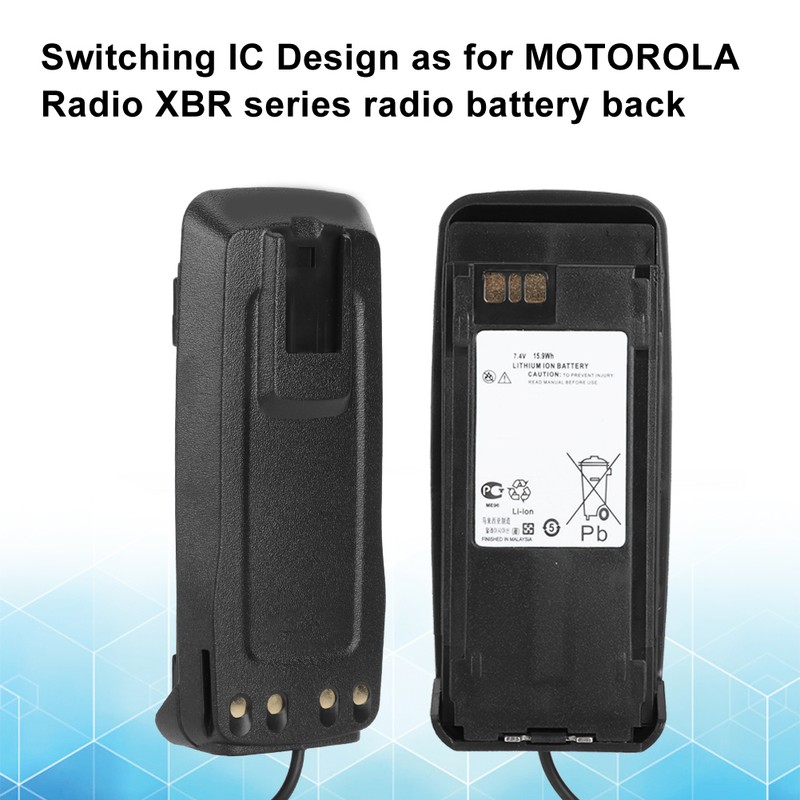 12V Battery Eliminator Box PMNN4409 for Two Way Radio Fit