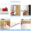 WOBANE Dual Motion Sensor Stair Lights Strip, Rechargeable 16.4ft LED