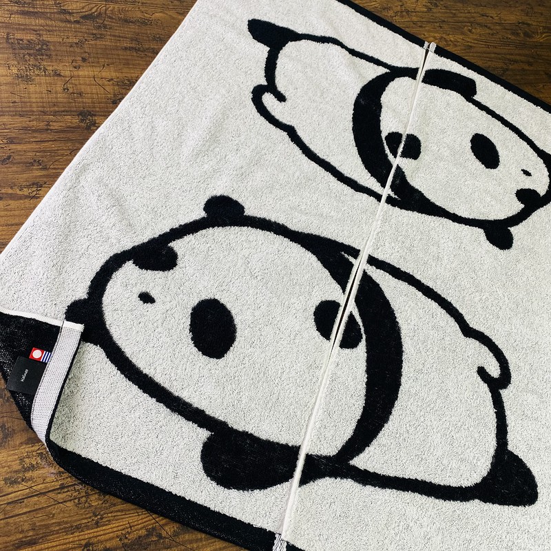 Kainoon Imabari Towel, Panda Face Towel, Panda Panda Panda, 13.4