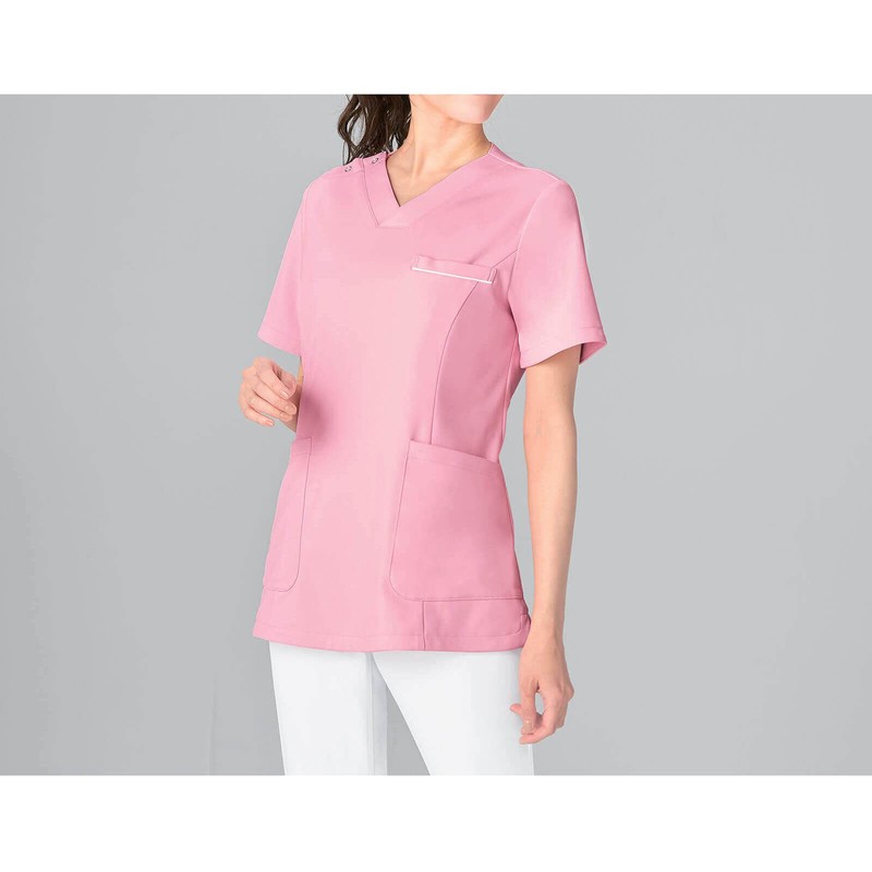 Anfamier Nurse Scrub, Anti-See-through, Virus Guard, 2-Way Stretch, Easy to