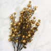 Factory Direct Craft Glitzy Gold Glitter Ball and Sequin Accent
