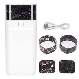 Joyzan Cool Mist Humidifier, Small Baby Quiet LED Night Light Mini Star Sky Projector Portable Air Oil Aromatherapy Diffuser Rechargeable Bedroom Home Kids Girls Gift Living Room Office Sleep 300ML