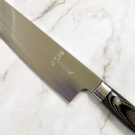 HANAKO Chef Knife Set 9.5, 11 & 12 inch German Steel Pakkawood Handle Kitchen Cutlery