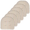 Sweet Home Collection Chair Cushion Memory Foam Pads Tufted Slip