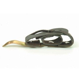 Lehman's Finger Loop Handheld Corn Husking Peg Adjustable Leather Strap