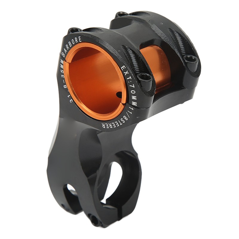 Bicycle Stem Bike Riser 70MM Ultra Light ‑17 Degree for