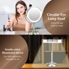 Professional 8.5" Large Lighted Makeup Mirror with Brighter Lights, 1X/10X