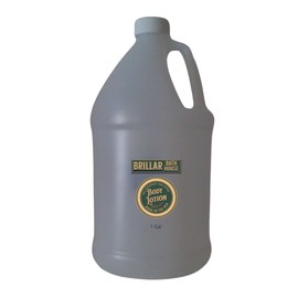 Brillar Bath House Sour Lemon & Vanilla Scented Shimmering Body Lotion with Olive Oil, 1 Gal
