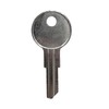 Key Blank, Brass, Type Y11, 5 Pin, PK10