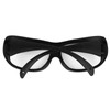 Blue Blocking Light Glass Reliable Black Frame White Lenses Beauty