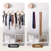 ZEDODIER Tie Hanger for Closet, Rotatable Tie Organizer for Men