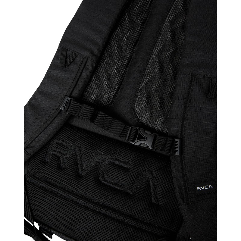 RVCA Men's Daypack Trail Backpack, Black, Medium