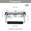 TUKNN Folding Handle, Spring Loaded Carry Handle, Folding Handle, Stainless