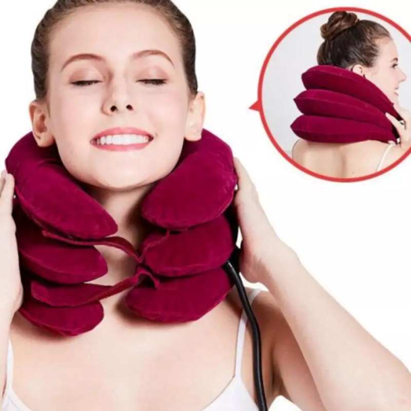 목쿠션 보호대 견인기 밴드 보조기 지지대 넥서포터 Cervical Collar Neck