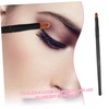 VICASKY 10pcs Eye Makeup Brush Black Eyeshadow Applicators for Women