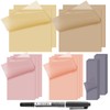 900 Pcs Clear Sticky Notes Transparent Sticky Note Pastel Sticky