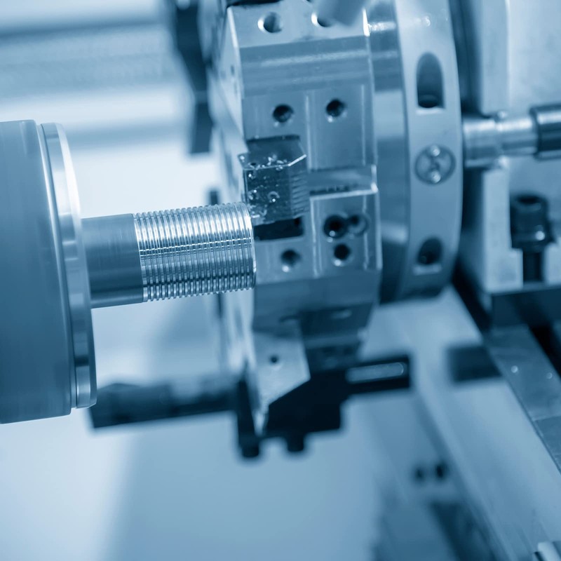 sourcing map Fully Threaded Rod M5 x 45mm 0.8mm Thread