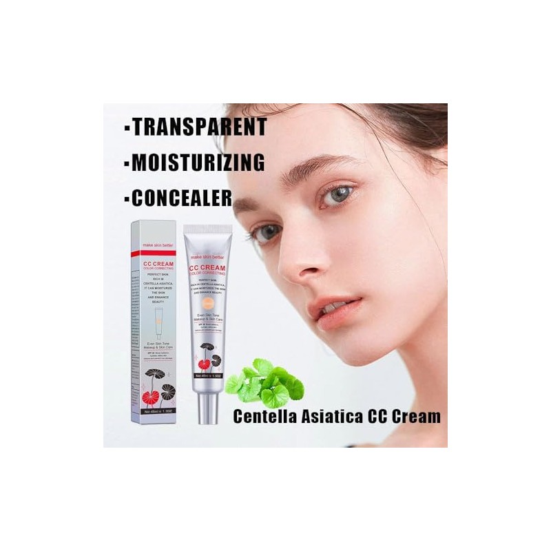 Base De Maquillaje CC Cream Hidratante Con Centella Asiática