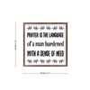Framed Quotation Wooden Art Signs Positive Quotes Prayer is The