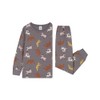Petit Bateau Unisex Children's Pyjamas, Grey Bongris / Multicoloured