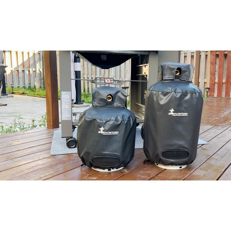 Montana Grilling Gear 30 lb Propane Tank Cover – Ventilated,