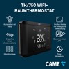 CAME TH/750 Wall Thermostat WiFi, App and Touch Screen, Double