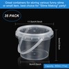 35 PCS 16 oz Slime Containers with Lids and Handles,