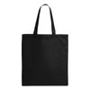 Q-TEES QTB Large Blank Heavy Duty Reusable Canvas Tote Shopping