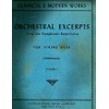 Orchestral Excerpts from the Symphonic Repertoire for String Bass, Volume